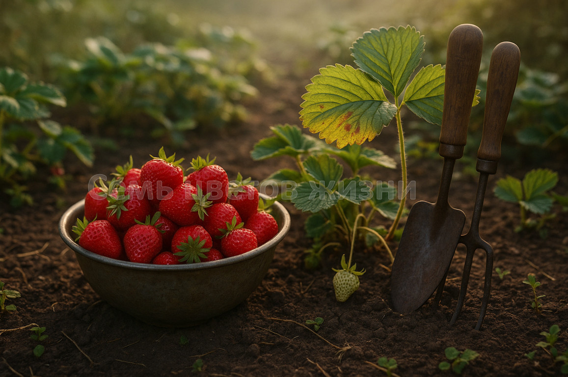 Уход за клубникой после сбора урожая: критический этап для будущего плодоношения