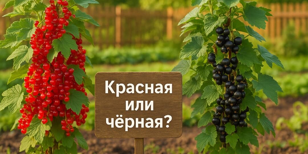 Красная и черная смородина — какая выгоднее для дачи