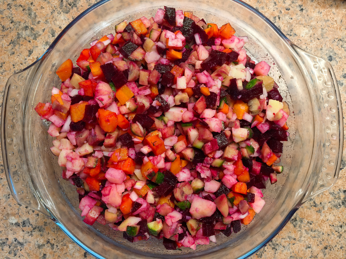 "Особый" винегрет 