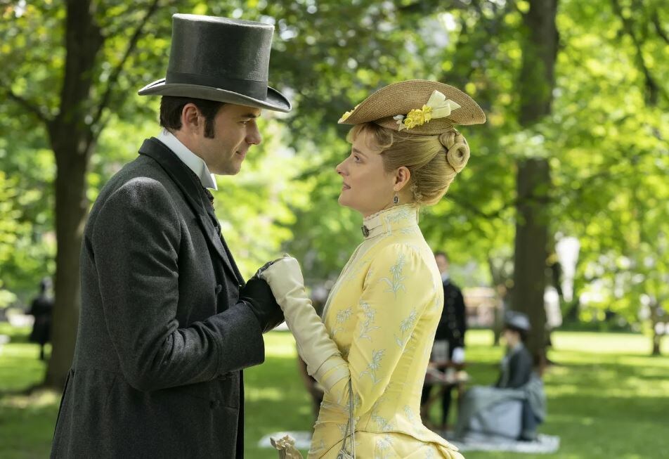 Кадр из этого красивого сериала