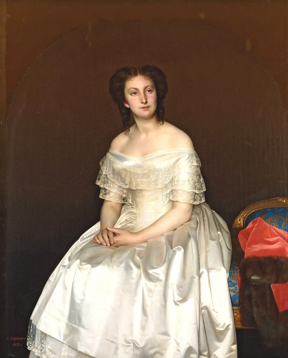 "Портрет княгини М. В. Воронцовой". 1851 год.