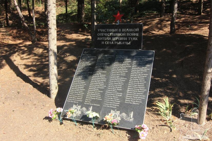 УЧАСТНИКИ В ВЕЛИКОЙ ОТЕЧЕСТВЕННОЙ ВОЙНЕ ЖИТЕЛИ ДЕРЕВНИ ТУАК И СЕЛА РЫБАЧЬЕ