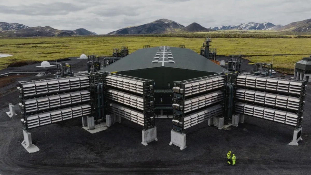 завод Climeworks в Исландии