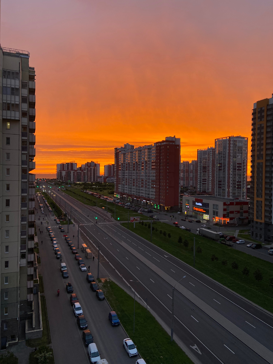 Вчерашний закат