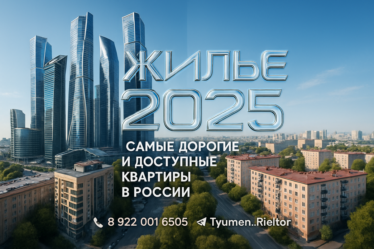    Жилье 2025: самые дорогие и доступные квартиры в россии Святослав Шакин