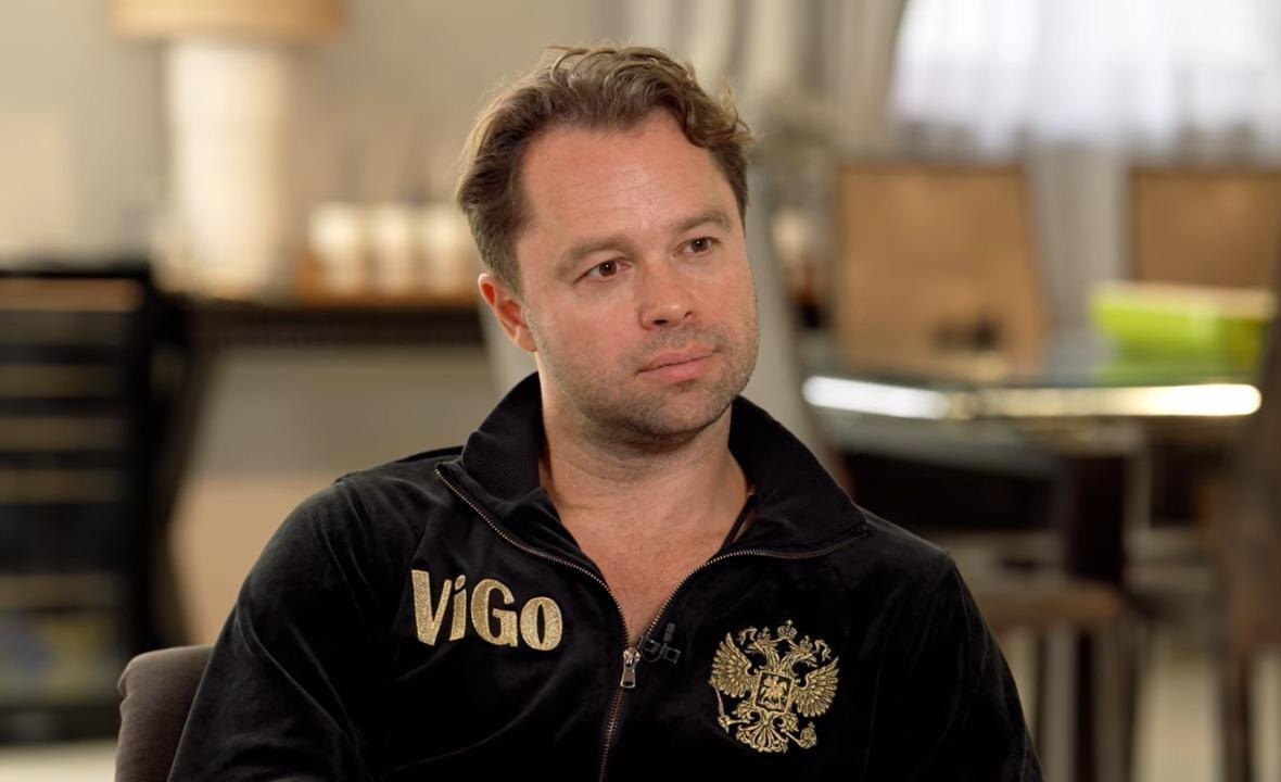 Кадр из интервью. 