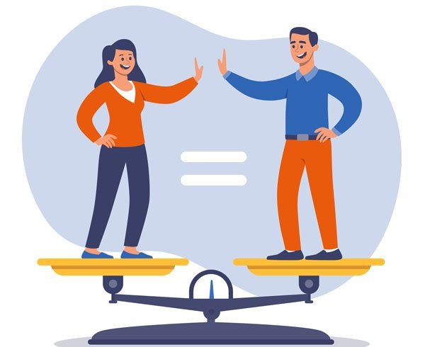 В цивилизованном мире существует такое понятие, как РАВНОПРАВИЕ(равенство между мужчиной и женщиной) 