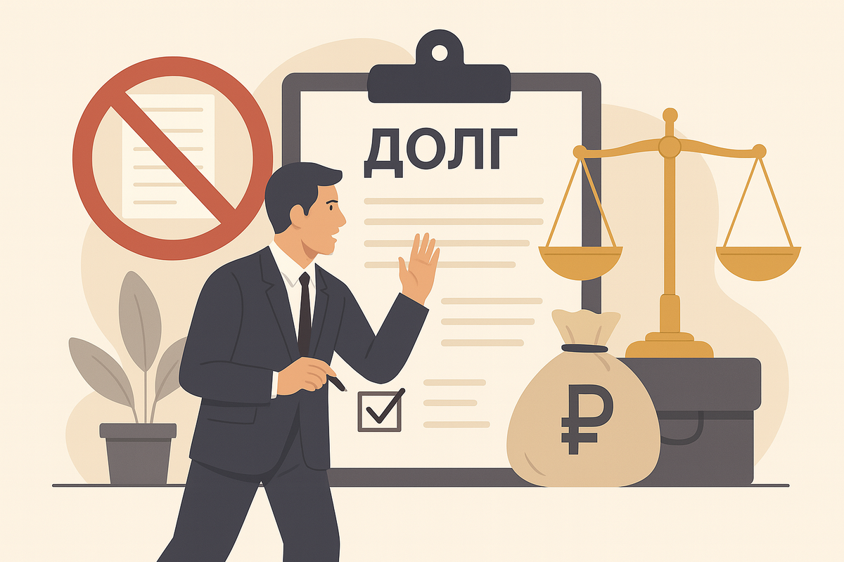 Ограничения на манипуляции с дебиторской задолженностью при её аресте