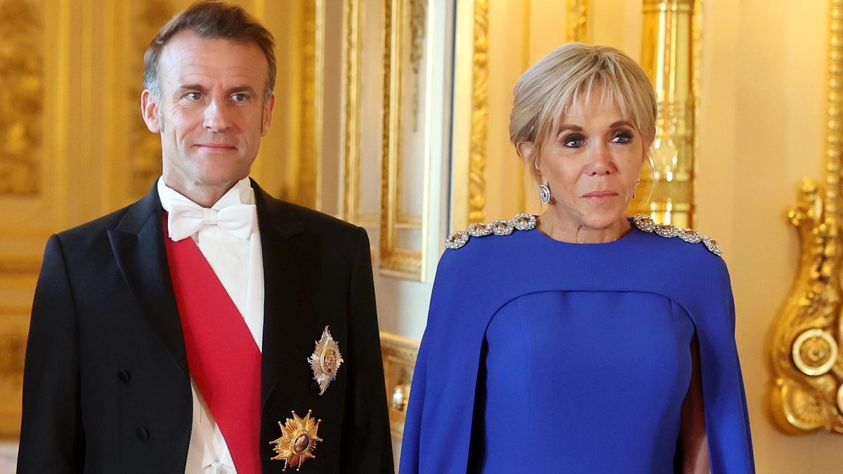    Эмманюэль Макрон и Брижит Макрон. Фото: Getty Images