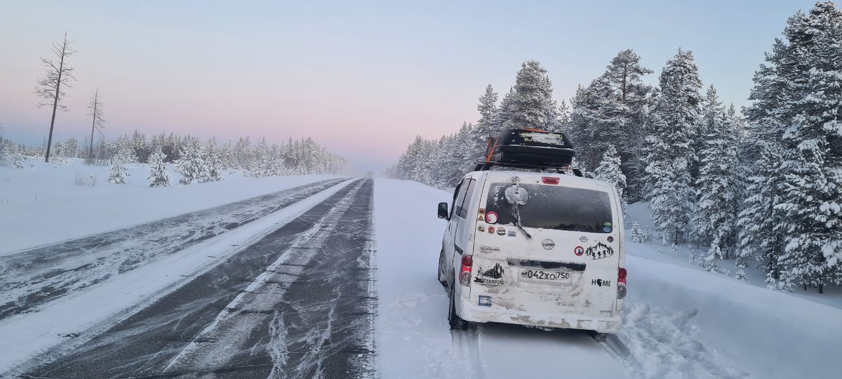 По зимним дорогам Пермского края