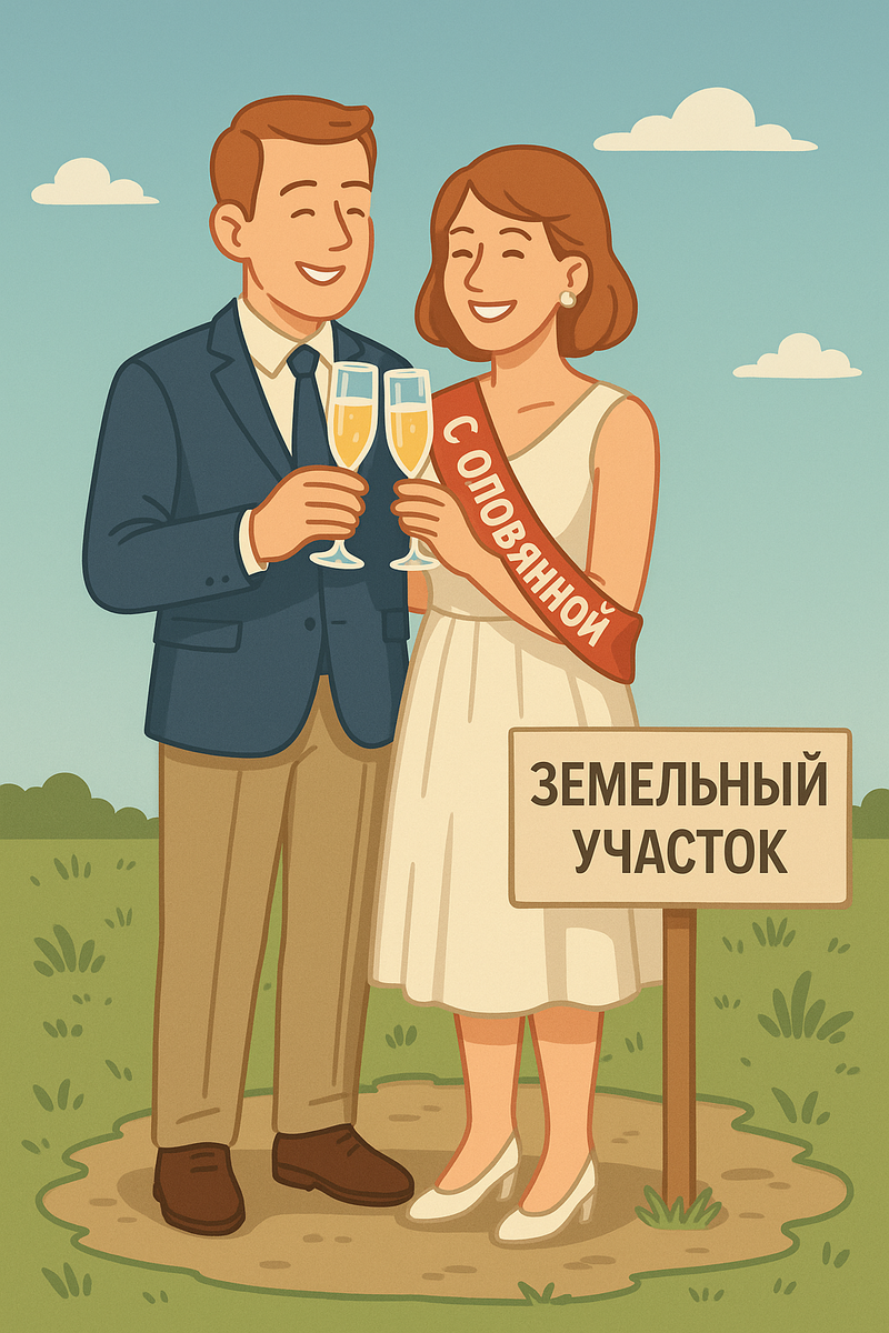 Земельный участок в подарок