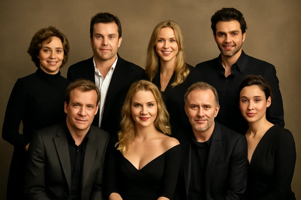 Мы не можем назвать тех кинозвезд, которые покупали у нас уличные обогреватели, но, возможно, в этом измененном, обработанном фото вы узнаеет кого-нибудь