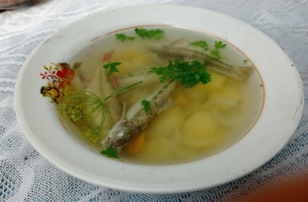 Уха из пескаря
