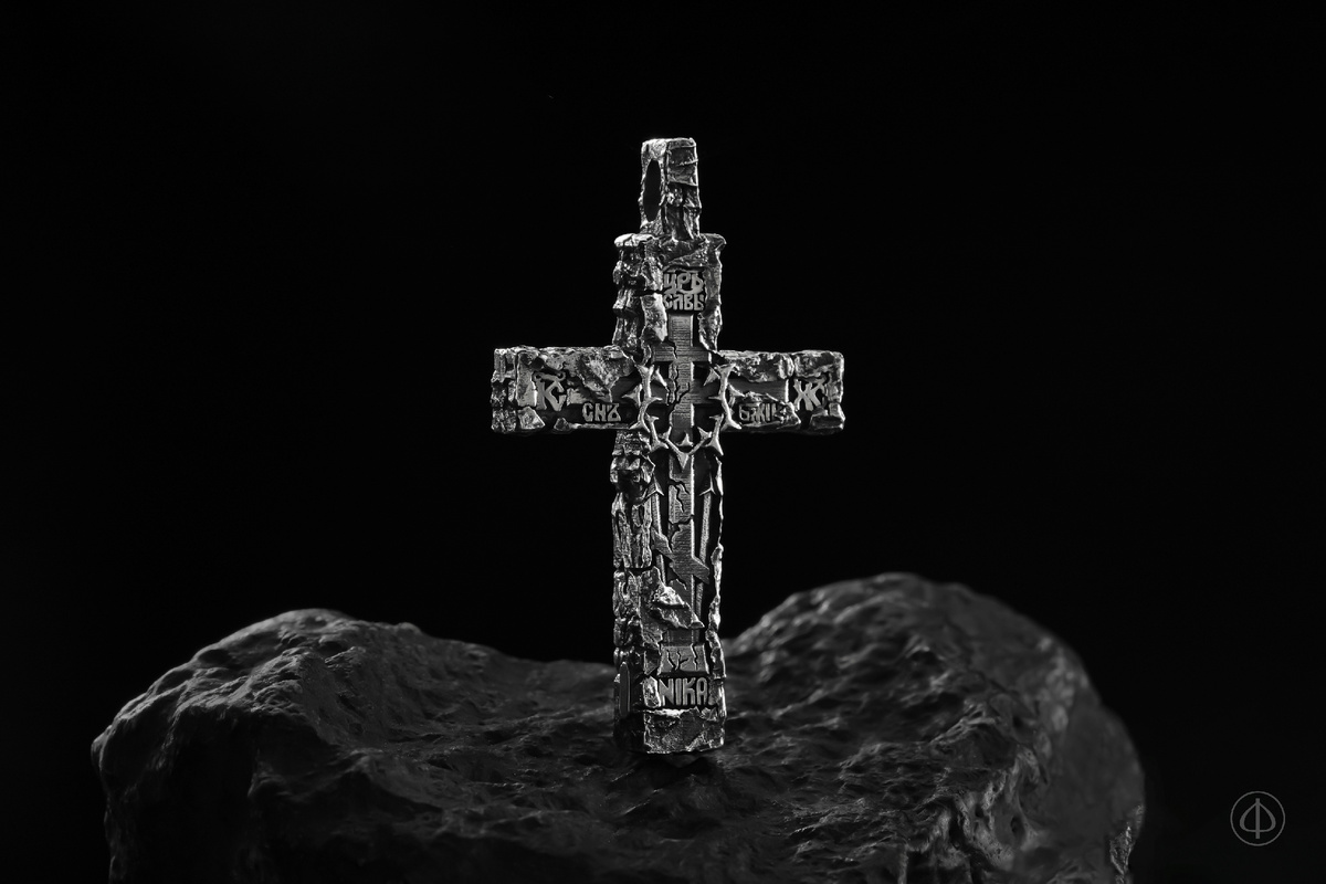 Крест из серебра Атр.118