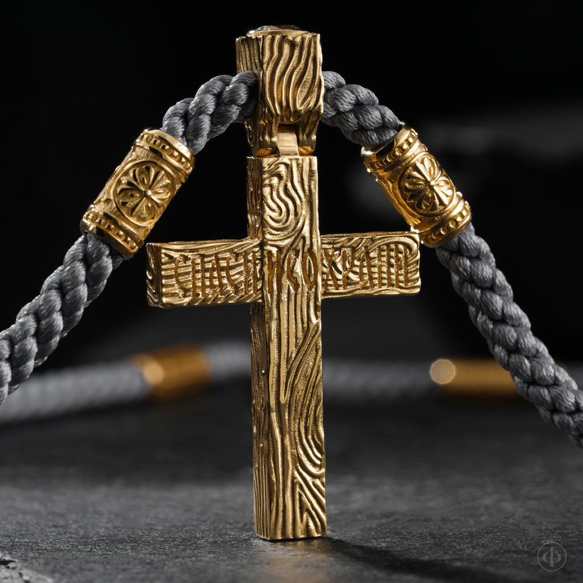 Крест из золота 750 с бриллиантами Арт.176