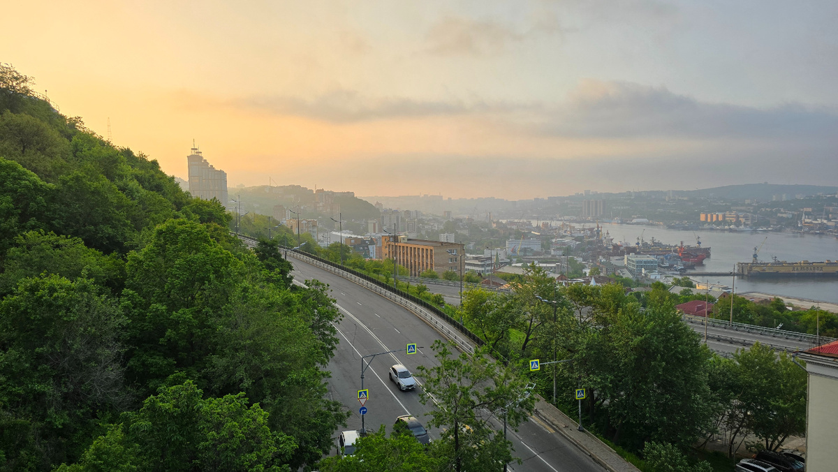 Рассвет во Владивостоке