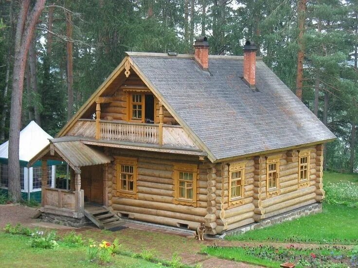 Изба в лесу