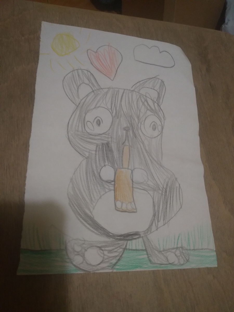 Панда с колой)