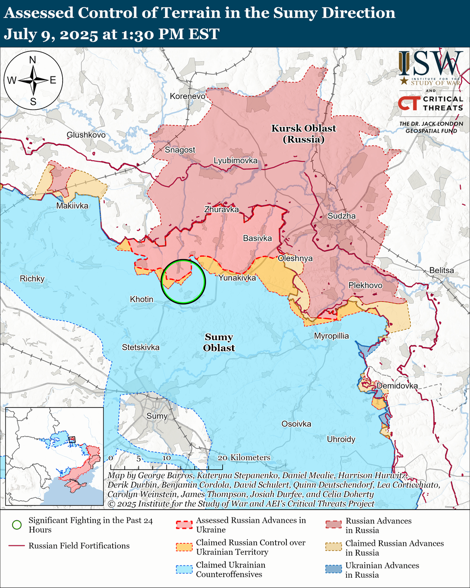 Источник: Американский Институт Изучения Войны. 