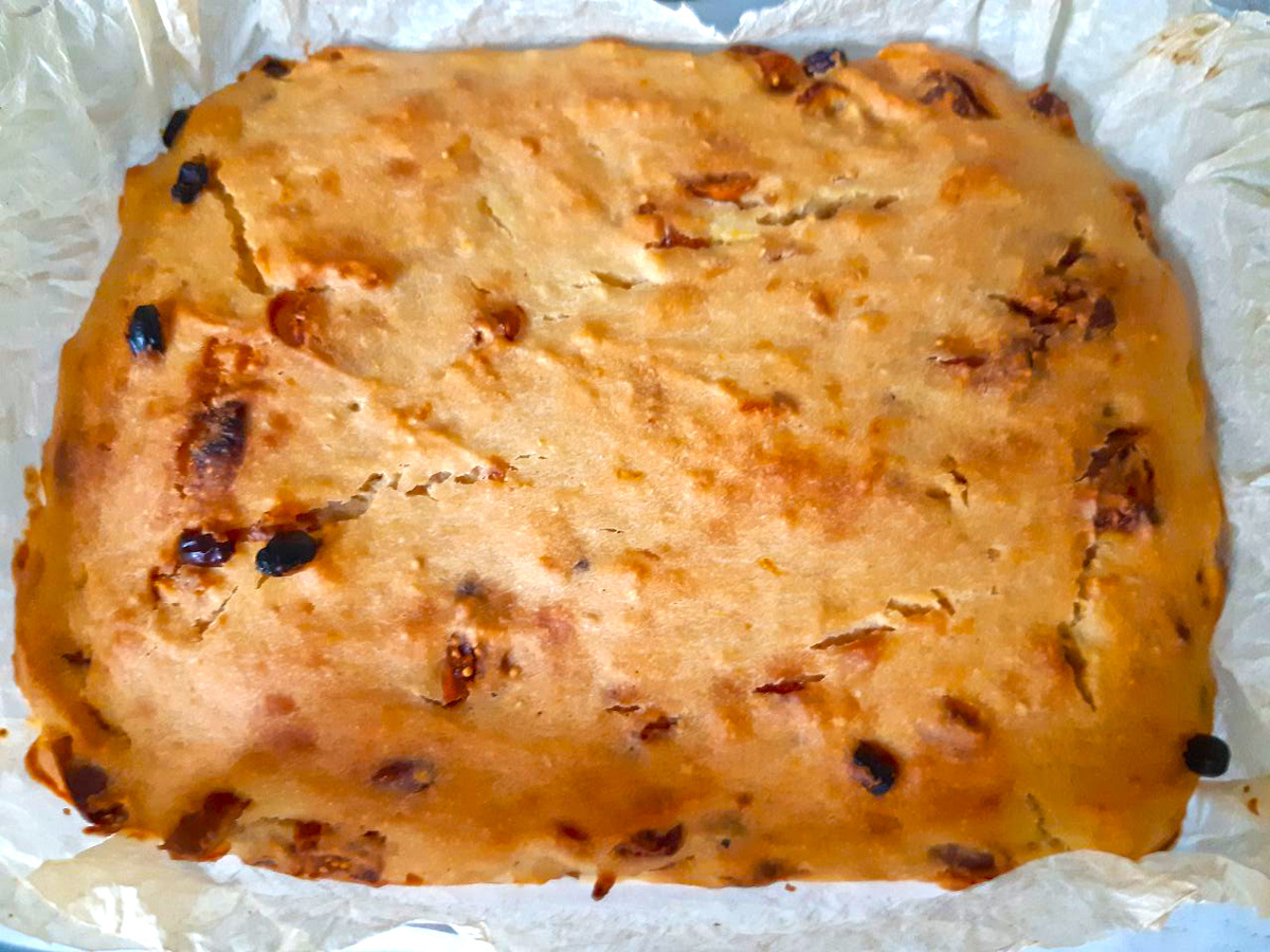 Готовый кекс в форме