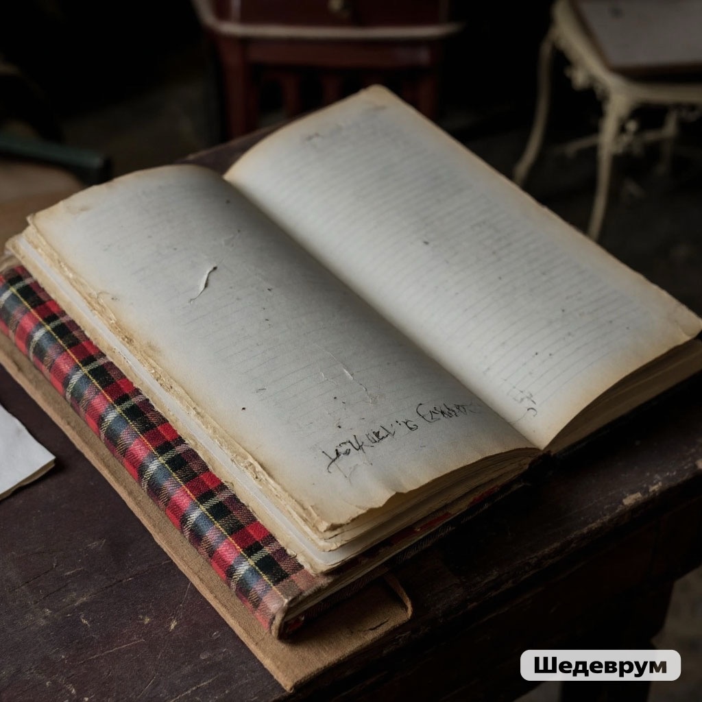 Тетрадь пахла мукой. Как и кухонный воздух в бабушкиной квартире