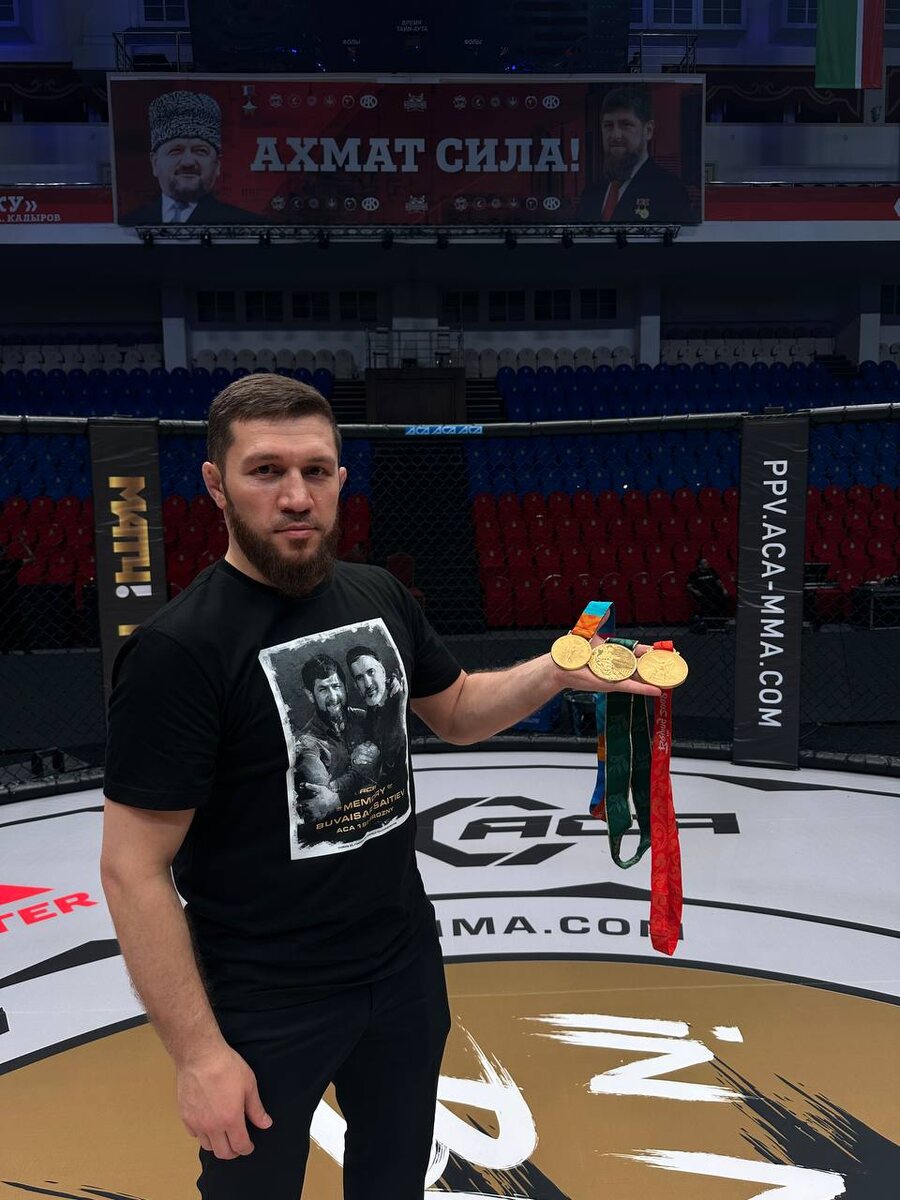 Президент Лиги АСА Мухаммад Бибулатов. Медиа взято с его личного телеграмм канала .