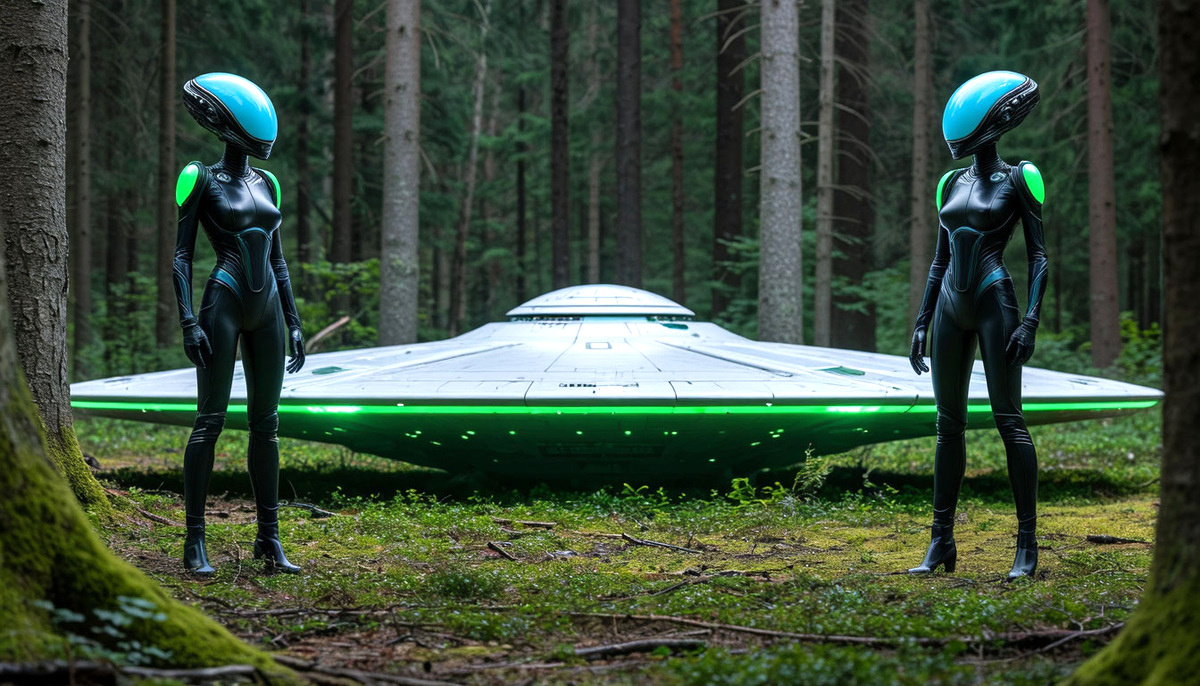 На них были странные костюмы.