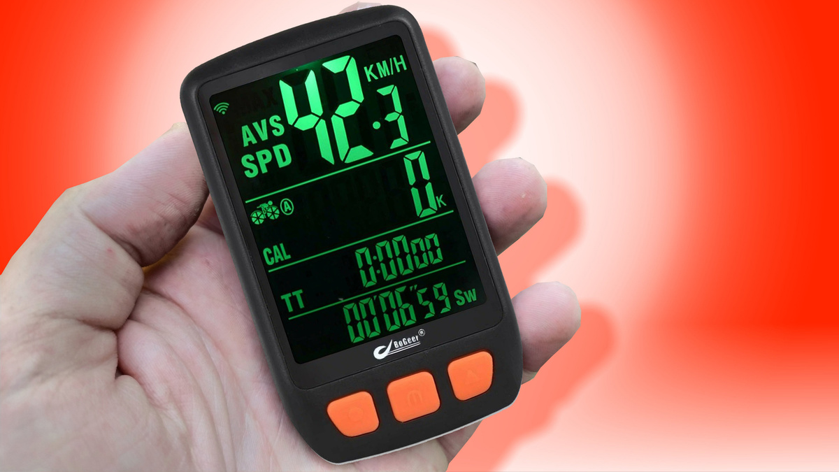 Наш новый велокомпьютер, подробности ниже...