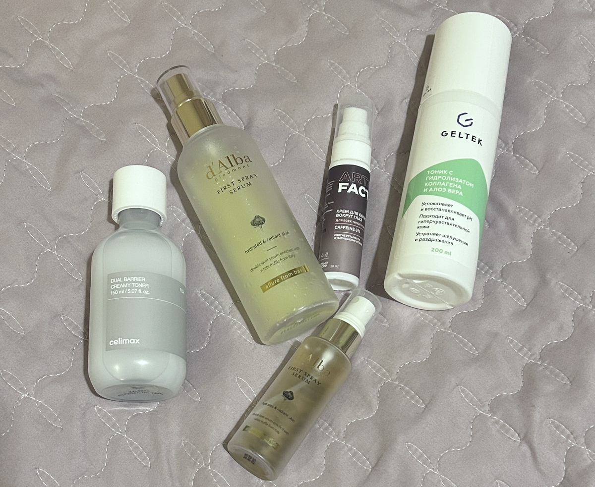 Мой повседневный уход на жару выглядит примерно так