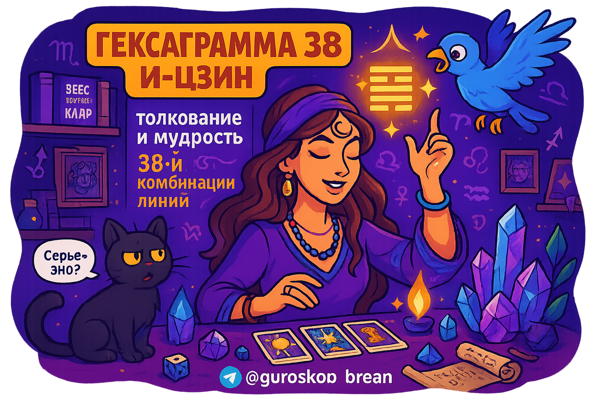    Гексаграмма 38 И-Цзин как магический ключ к внутреннему конфликту и пути к гармонии Мария