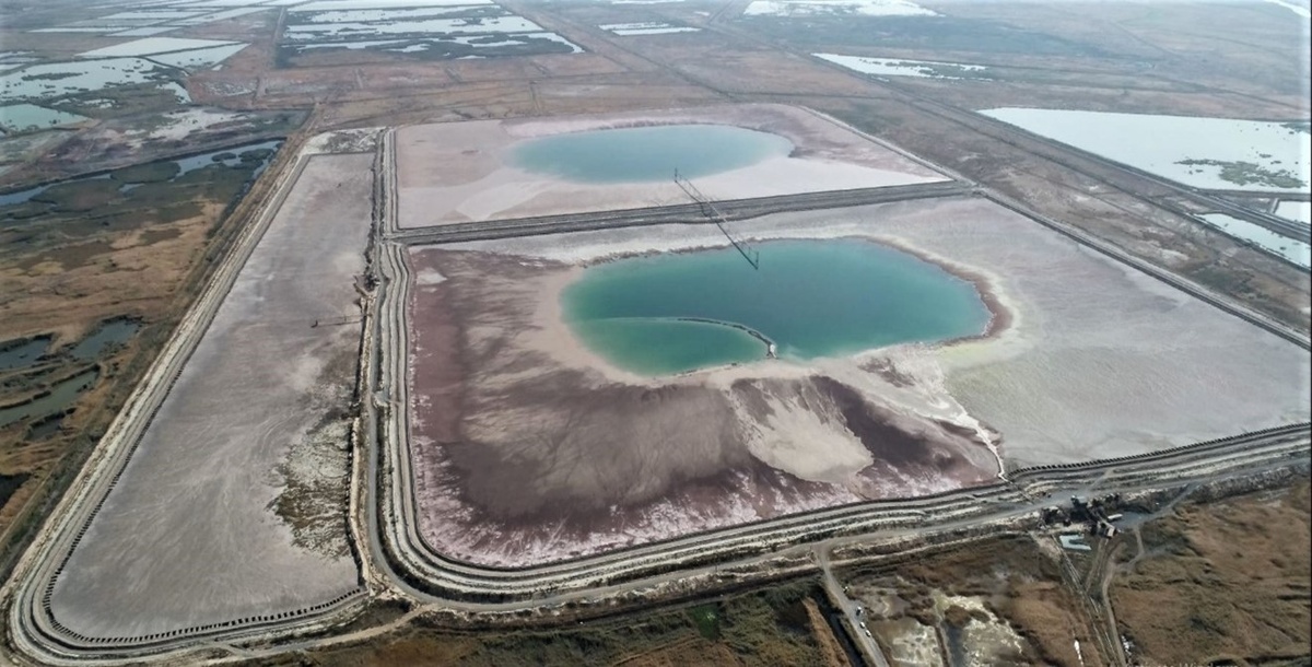 Рисунок 1. Равнинное хвостохранилище