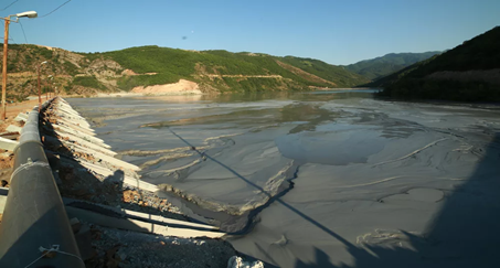 Рисунок 2. Овражно-балочное хвостохранилище