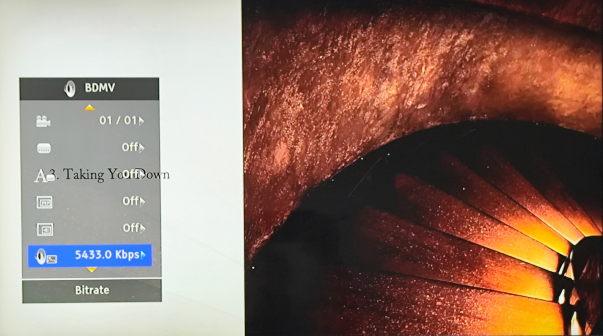 Steve Hackett "The Circus and the Nightwhale" CD + BD: Taking You Down (4:17) - menu