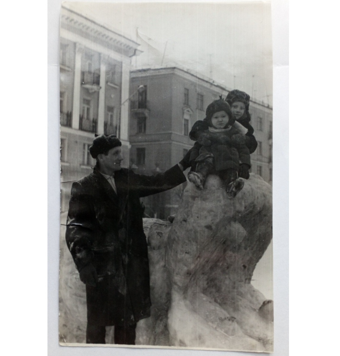 Папа я и брат (личный архив)