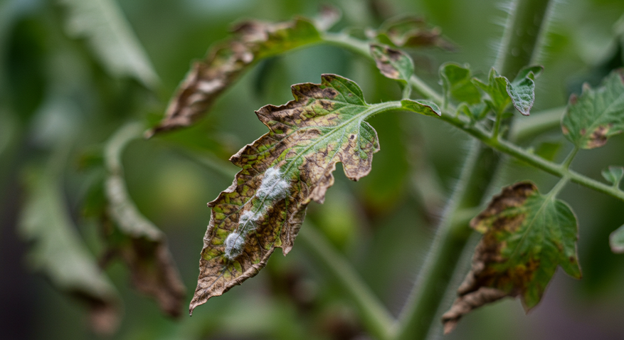 Фитофтора на помидорах