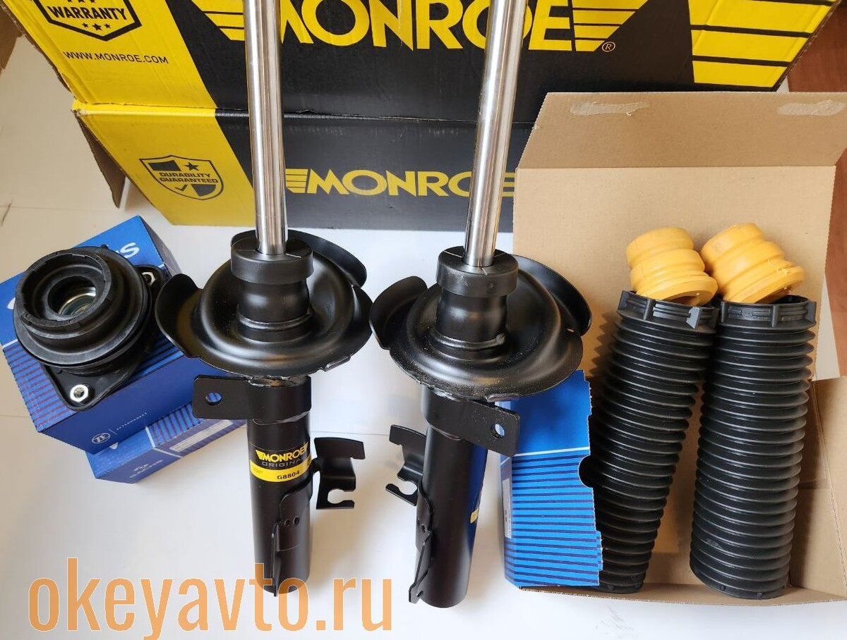 Комплект передних стоек Мазда 3