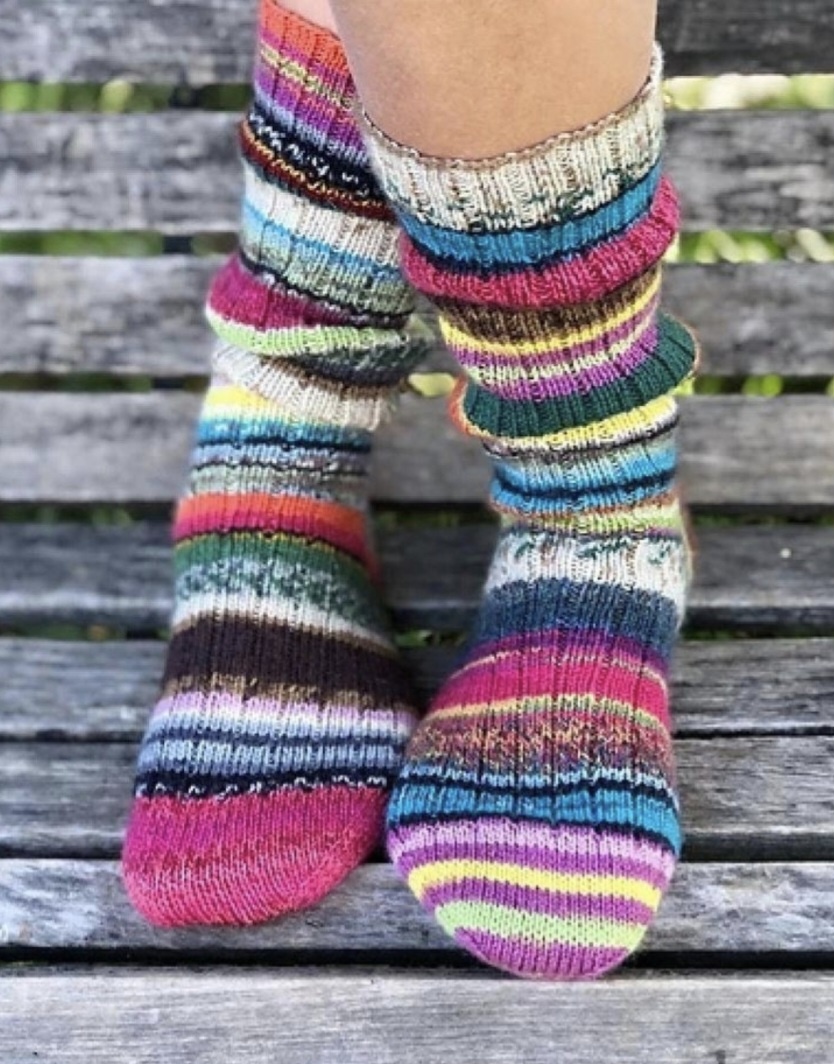 Носочки красивущие...