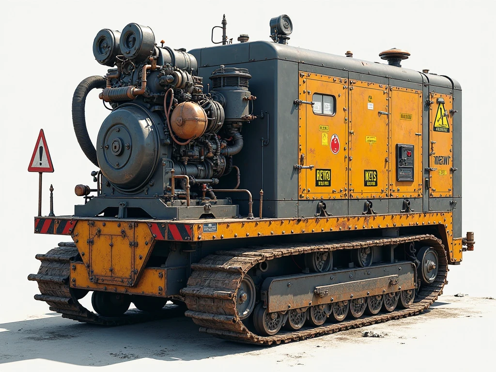 Машинист компрессора передвижного с двигателем внутреннего сгорания