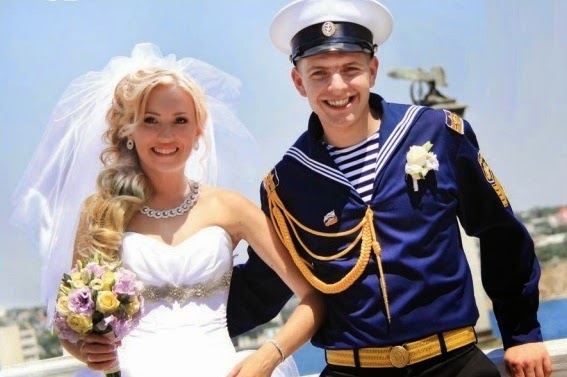 Фото из интернета в иллюстративных целях. Невеста здесь блондинка, а наша Таня была, как вы знаете, шатенка с каштановыми волосами.