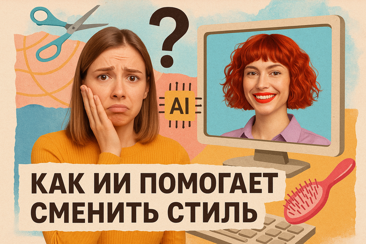 Как ИИ помогает сменить стиль
