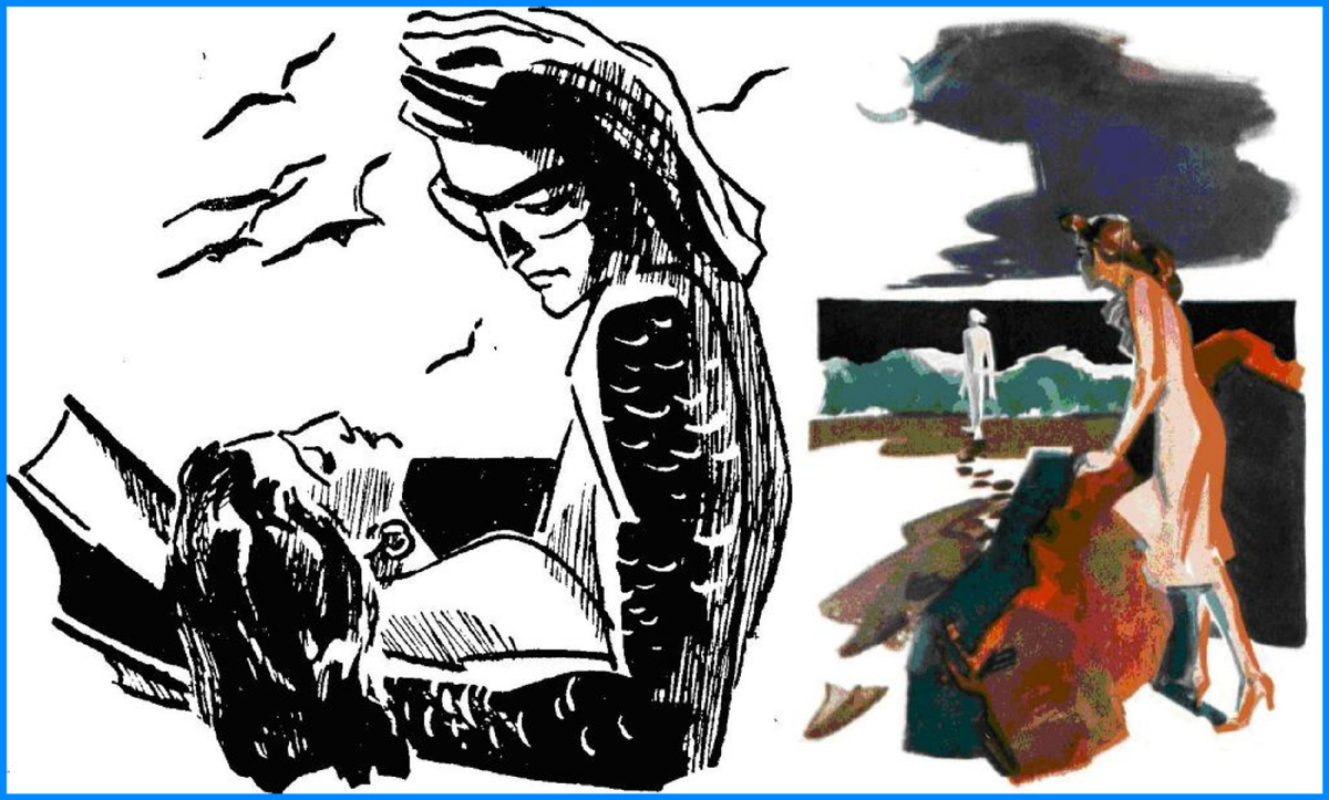 Иллюстрация к роману А. Беляева 