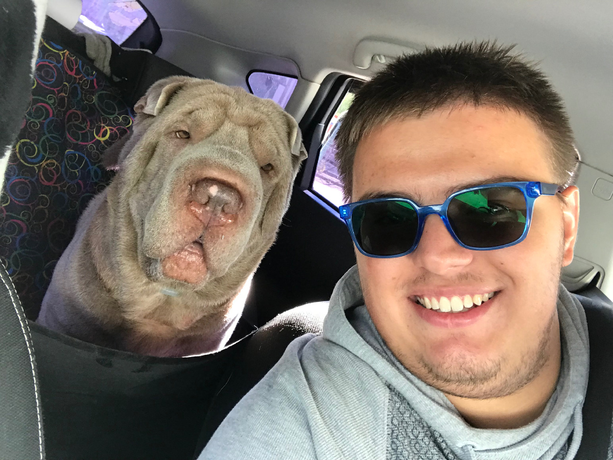 Я и Тагри. Фото автора