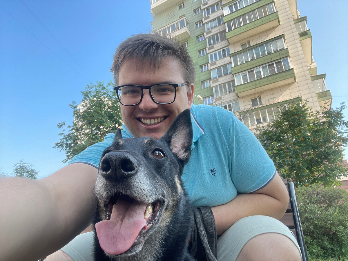 Я и Рокки. Фото автора