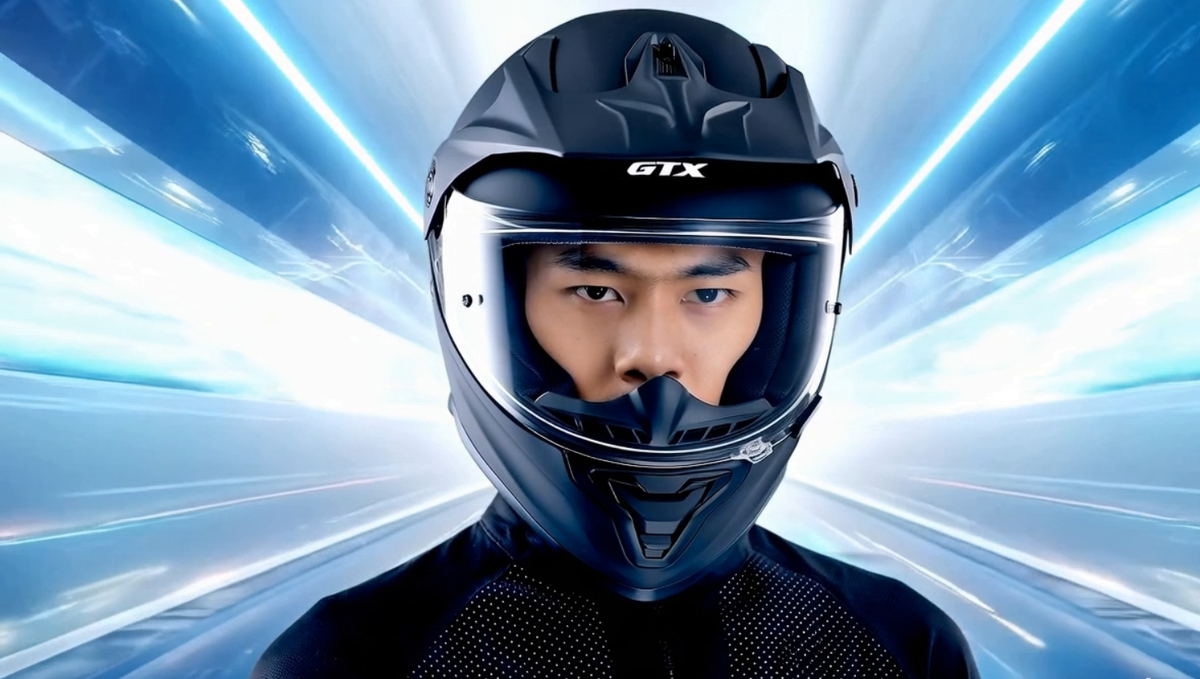 Шлем мото интеграл GTX 578 №3