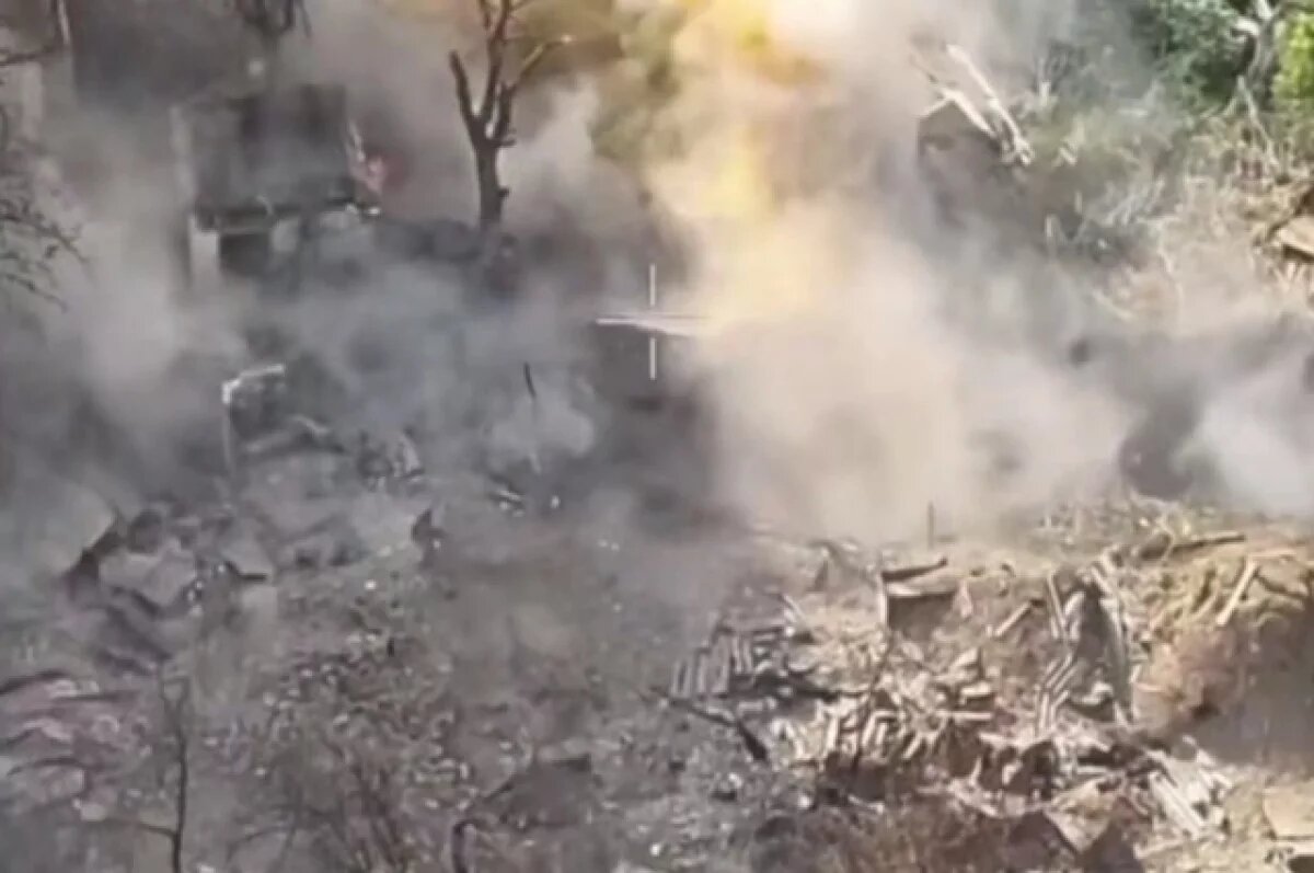    Появились кадры штурма российскими бойцами Зеленой Долины в ДНР