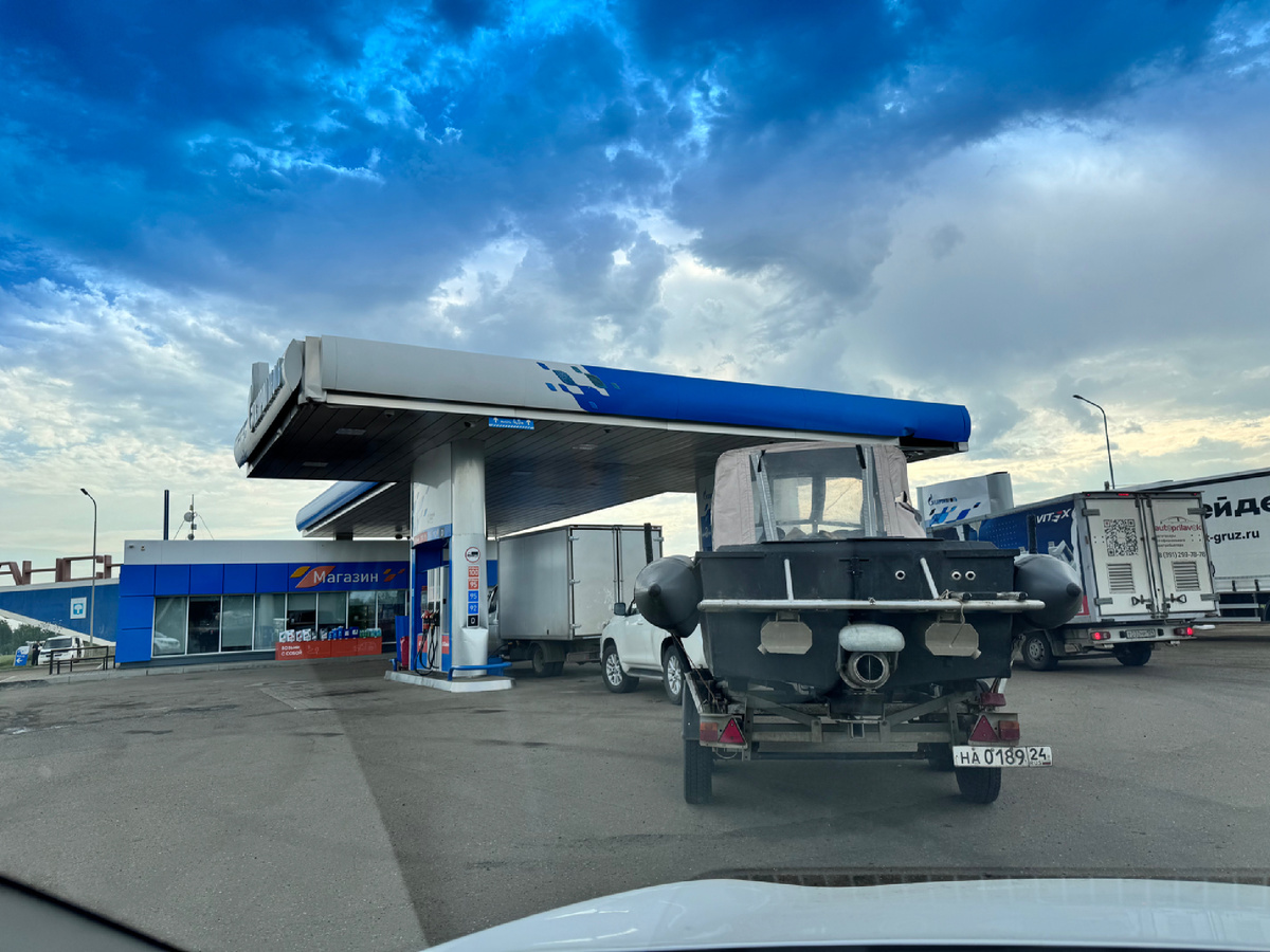 Газпромнефть около Канска.