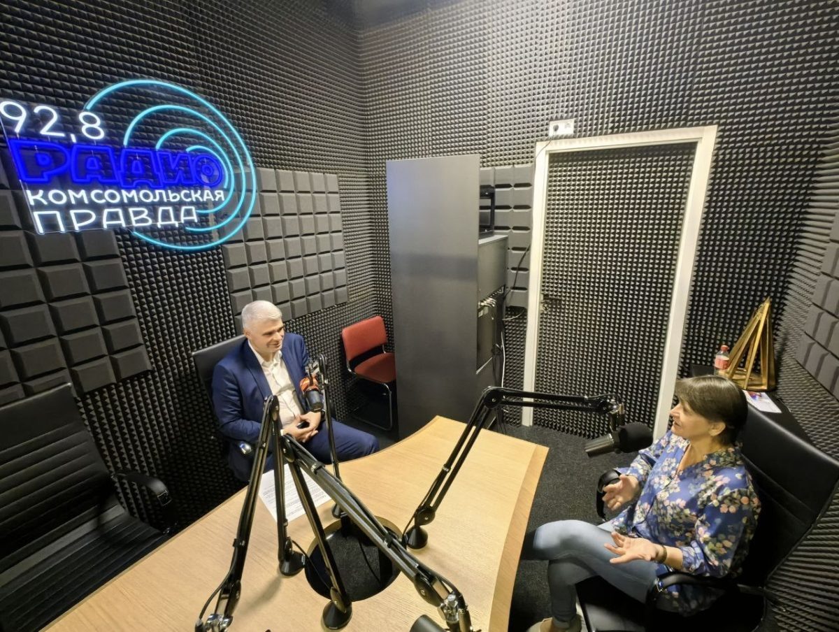    Олег Трофимов стал гостем радио \