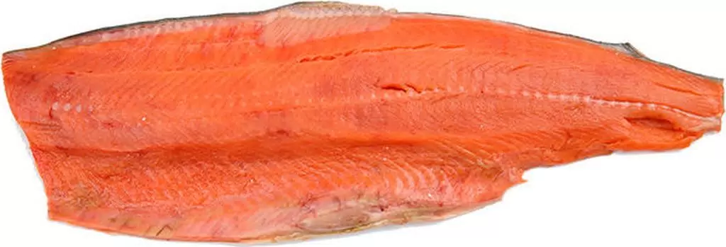 Лосось размороженный филе Премиуи. Цена продукта 2400 за кг Источник изображения: сайт megamarket.ru. 