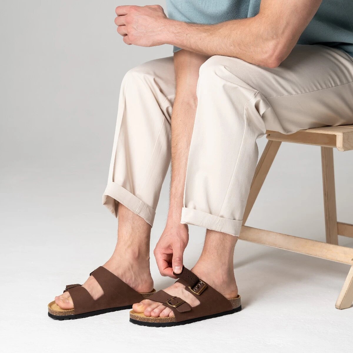 Анатомические сабо AFS на пробковой стельке