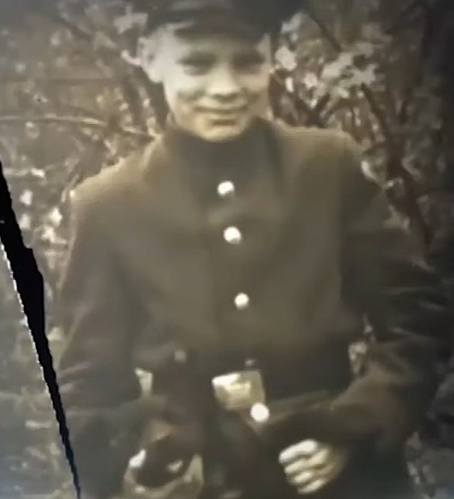 Олег Видов в детстве.